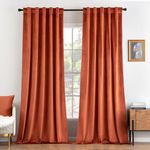 MIULEE Velvet Curtains 66 Inch Wide