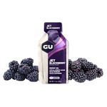 GU ENERGY Original Sports Nutrition Energy Gel, Jet Blackberry, 24-Count