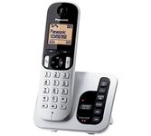 Panasonic KX-TGC220EB Cordless Phone with Answering Machine ( Hands Free Functionality, Low Radiation )