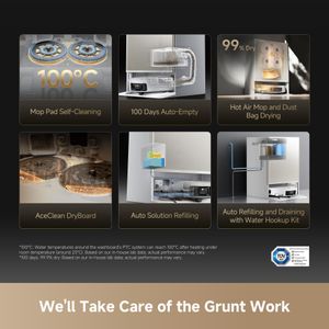 Dreame Matrix10 Ultra Robot Vacuum – 30,000Pa Suction, Self-Empty, Multi-Mop, Voice Control