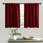 RYB HOME Blackout Curtains for Half