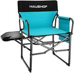 HAUSHOF Camping Chair with Side Tab