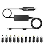 TAIFU 65W Car Charger 12V-24V DC Adapter for HP ASUS Philips AOC MSI Monitor,NiPoGi CK10/Intel NUC/Beelink/MINISFORUM Mini PC,Lenovo Acer Toshiba Laptop JBL Bose Sony Samsung LG Soundbar Power Supply