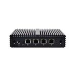 Qotom Q190G4N-S07 Fanless Mini PC w/ 8GB RAM + 64GB SSD, 4 Intel LAN, 10Watts, Industrial Mini PC Firewall Gateway Router