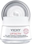 Vichy Liftactiv Fragrance-Free Cream, Daily Face Moisturizer for Women with Hyaluronic Acid and Rhamnose. Safe for All Skin Types, even Sensitive Skin, Dermatologist Recommended. 50ml