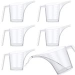 6 Pack Measuring Funnel Pitchers, 1000ml Large Capacity Easy Pour Measuring Cup with Long Spout for Soap Cakes Making, Filling Muffin Pans, Bakeware Molds, Oils, Fluids (33OZ)