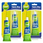 FERRIS | Fabric Glue for Clothes | Extra Strong Superglue All Purpose | Quick-Dry & Washable Adhesive for DIY Craft Projects & Clothing Repairs | No-Sew Permanent Fix Leather Glue (2)