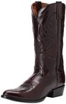 Dan Post Men's Milwaukee 13 inch R Toe Western Boot,Black Cherry,10 EW US