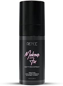 RENEE Makeup Fixer Setting Spray 60ml| Infused With Aloe Vera & Niacinamide| Prevents Cracks, Minimizes Pores & Fine Lines| Long Lasting & Weightless Formula