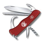 Victorinox Equestrian Swiss Army Pocket Knife, Large, Multi Tool, 12 Functions, Hoof Cleaner, Red