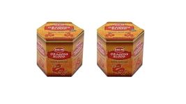 Backflow Incense Cones (Dragon Blood - Pack of 2 Boxes) Total 80 Cones - HEM Incense from India