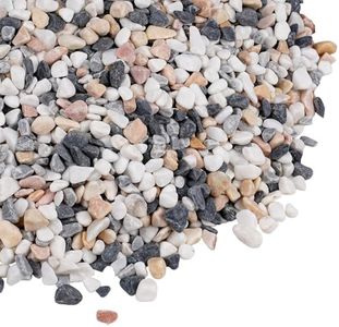 Rahato 5 lbs Small Rocks for Succulents, 1/5 Inch Pebbles for Indoor Plants, Decorative Pea Gravel for Terrarium, Vases, Aquariums, Fish Tank, Drainage Rocks for Potted Plants, Bamboo,Crafts, Cactus