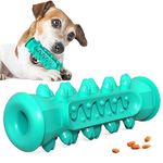 Dog Enrichment Toys, Puppy Teething Chew Toys for Small & Medium Breeds with Food Dispensing Features (Bone)