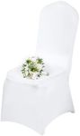 SKYLINE White Chair Covers 100PCS, 