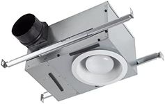 Broan-NuTone 744 Recessed Light Ventilation Fan, 70 CFM, 1.5 Sones, White