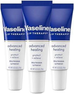 Vaseline Lip Therapy Advanced Healing Lip Moisturizer 3-Pack, 0.35 Oz Ea