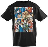 Youth Boys Megaman Shirt Cartoon Apparel Kids Clothing-X-Small