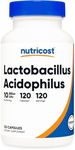 Nutricost Lactobacillus Acidophilus 10 Billion CFU, 120 Vegetarian Capsules