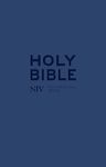 NIV Tiny Navy Soft-tone Bible with Zip (New International Version)