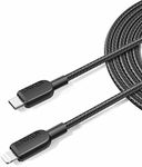Anker USB C to Lightning Cable, 310 USB-C to Lightning Braided Cable(10ft, Black), MFi Certified, Fast Charging Cable for iPhone 14 Plus 14 14 Pro Max 13 13 Pro iPhone 12 (Charger Not Included)