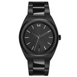 MVMT Odyssey Men and Women's Minimalist Luxe Watch, Archetype Black, 40 MM, Odyssey II