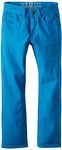 Southpole - Kids Big Boys' Crinkle Color Denim, Ocean Blue, 14