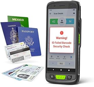 IDWare 9000 Handheld ID Scanner - ID, Drivers’ License, Age Verification & Passport Scanner with Veriscan Premium Software - Sync Multiple Devices