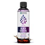 Zhou Nutrition USDA Certified Organic Black Seed Oil Virgin, Cold Pressed Source of Omega 3 6 9 Nigella Sativa Black Cumin, 8 oz