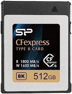 Silicon Power CFexpress Type B 512GB Memory Card, Up to 1800MB/s 8K RAW Video Recording