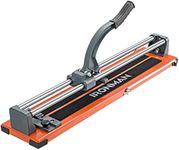 ERGOMASTER Manual Tile Cutter 24 Inches with Ergonomic Handle & Tungsten Carbide Cutting Wheels, Porcelain Ceramic Floor Tile Cutter Machine with Anti-Skid Feet and Removable Scale （24 Inches）