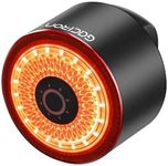 Gaciron USB-C Rechargeable Rear Bike Light Mini Design, Smart Bicycle Taillight with Brake Function, Magnetic Mounting, 7 Working Modes, IPX6 Waterproof, Best Bike Lights for Safety & Warning