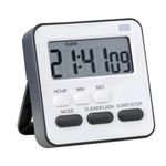 AERYS Digital Kitchen Timer & Stopwatch, Large Digit Countdown, Loud Alarm with Back Stand, Ideal for Cooking, Baking, Study Table, and Student Accessories (Multi-Colour)