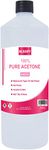 Pure Acetone 99.5% - Lab Grade Acetone for Cleaning Electronics - Beauty Nail Solution - Versatile Solvent for Removing Paint & Varnish (500ML, Pack of 1)