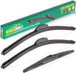 26" 20" 14" Windshield Wiper Blades Replacement for Ford Edge 2007 2008 2009 2010 2011 2012 2013 2014 Premium All Weather Front Rear Wipers Set - OEM Quality (Pack of 3)