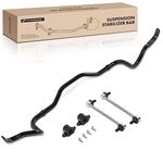 A-Premium [24mm] Front Suspension Stabilizer Bar Kit with Sway Bar & Links & Bushings & Brackets Compatible with Toyota Corolla 2003-2019, Matrix 2003-2014 & Pontiac Vibe 2003-2010