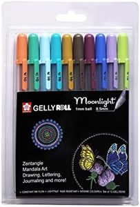Sakura Gelly Roll Moonlight assorted colour set 10 opaque shades