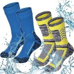Jeyiour 2 Pairs Waterproof Socks Un