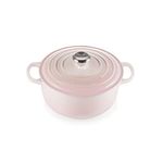 Le Creuset-Evo Rnd Casserole 20 Shell Pink