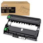 DR730 Drum Unit Replacement for Brother DR730 DR760 DR-730 DCP-L2550DW HL-L2350DW HL-L2370DW HL-L2370DWXL HL-L2390DW HL-L2395DW MFC-L2730DW MFC-L2750DW MFC-L2750DWXL MFC-L2710DW Printer | No Toner