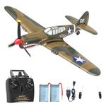 VOLANTEXRC RC Plane P40 RTF Remote Control Plane for Beginners with Xpilot Stabilizer System, One-Key Aerobatic 4CH WWII RC Airplane for Adults Kids（761-13）