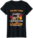 Quilting Sewing Funny Quilting Grandma Quilt T-Shirt