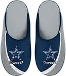 FOCO NFL Mens Edge Slipper (Dallas 