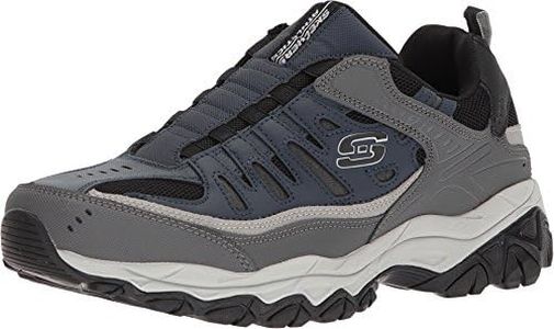 Skechers mens After Burn M. Fit Loafer, Navy/Gray, 10 X-Wide US