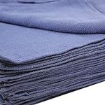 MHF APRONS Huck Towels Blue-Commerc