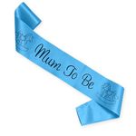 Wobbox Baby Shower Mom to Be Satin Sash, Baby Shower Caremony Sash, Baby Shower Sash for A Memorable Celebration, Baby Shower Decorations Items-(FP1112)