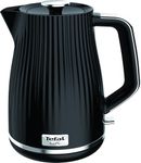 Tefal Loft Kettle, 1.7L, minimum fill 0.7L, fast boil, 3000 W, Black, Plastic, KO250840