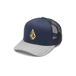 Volcom Men's Full Stone Cheese Trucker Hat, Sea Navy, One Size