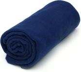 THE HOME TALK Fleece Blanket for Kids/Pets- 42 X 29 Inch- Pack of 1|Polar Thermal Lightweight Spread|Soft Plush Material|All Season Blankets for Small Kids|Pet Blankets for Dogs, Cats (Navy Blue)