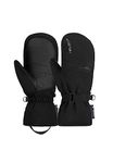 Reusch Women's Helena R-tex Xt Mittens Extra Warm, Waterproof, Breathable Ladies, Black/Silver, 7.5 (EU)