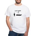 CafePress I Got Caught Groom Fishing White T Shirt Men's Traditional Fit White Casual Tshirt